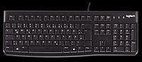 Клавіатура дротова Logitech K120 USB UKR OEM (920-002643) 1470 фото